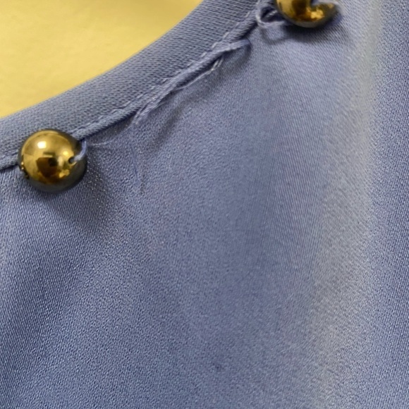 Alfani petite women’s studded blue tank size 10petite - Picture 7 of 7